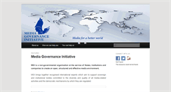 Desktop Screenshot of mginitiative.org